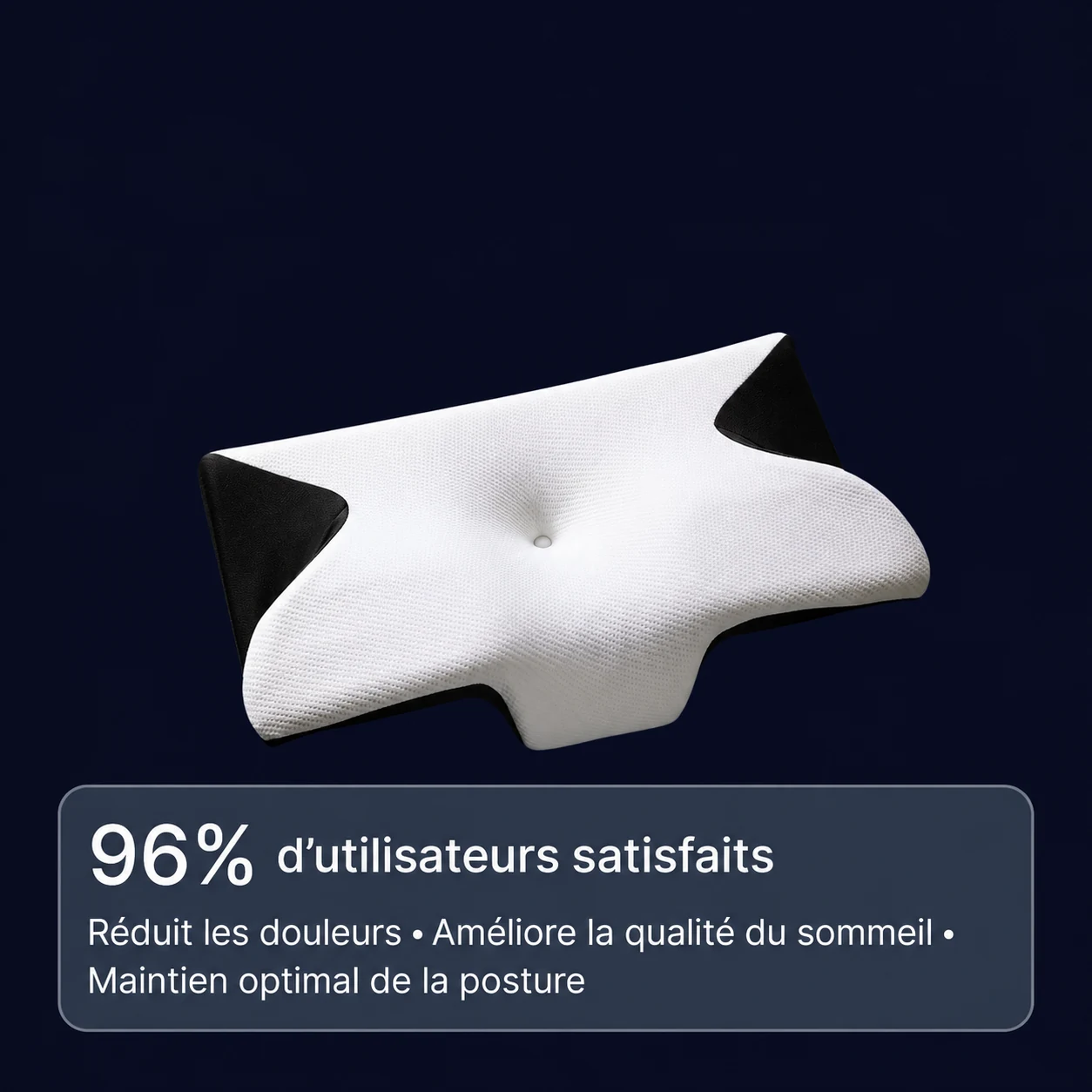 Oreiller ergonomique Cousineo : 96 % d’utilisateurs satisfaits